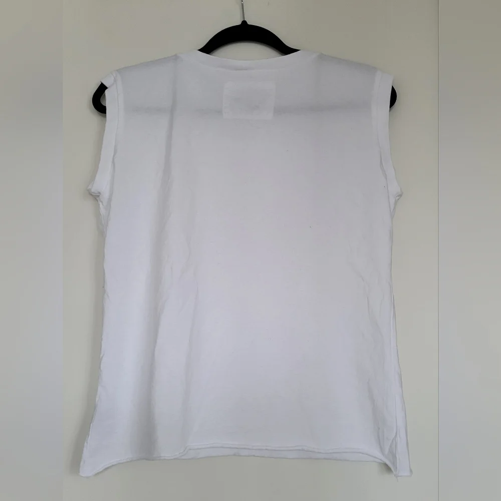 NWOT Frank&Eileen Aiden White Muscle Tee - Picture 3 of 8